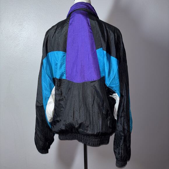 Pierre Cardin Men's Tracksuit Windbreaker Vintage 80s Size L - Picture 3 of 4